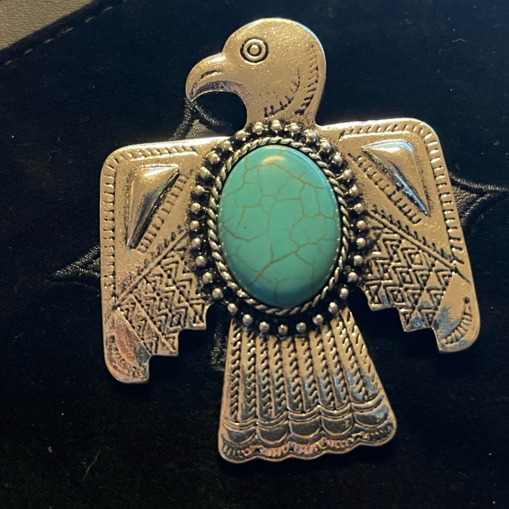 Turquoise clip 💙 “thunderbird”